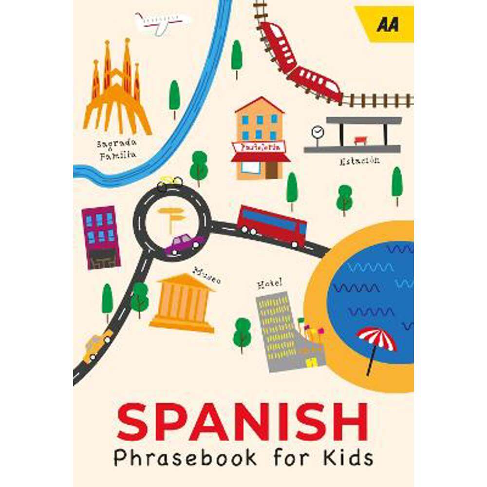 AA Spanish Phrasebook for Kids: 2024 (Paperback)